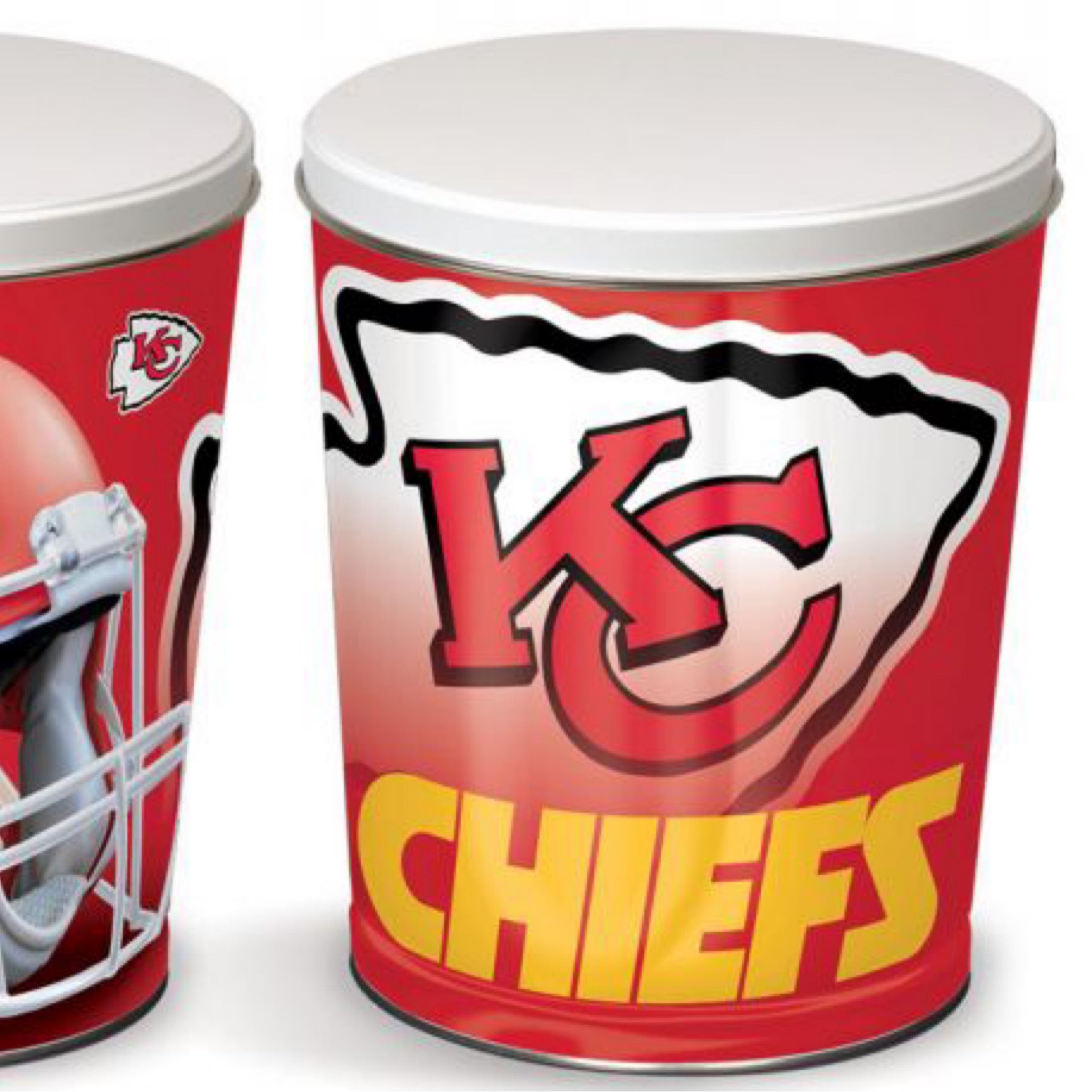 Kansas City Chiefs 3 gallon Donny B's Gourmet Popcorn & Gifts